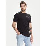 Tommy Hilfiger Majica Stack MW0MW39355 Črna Regular Fit Cene