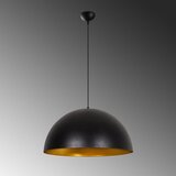 Opviq lights Črna viseča svetilka s kovinskim senčilom ø 60 cm Sivano – | Shoptok.si