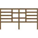  Uzglavlje za krevet boja meda 206 x 4 x 104 cm masivna borovina | shoptok.hr
