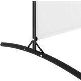 Sobna pregrada s 4 panela bijela 346 x 180 cm od tkanine | shoptok.hr