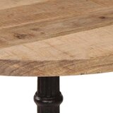 Bistro stolić Ø 60 x 76 cm od grubog drva manga | shoptok.hr