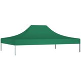 Krov za šator za zabave 4,5 x 3 m zeleni 270 g/m² | shoptok.hr