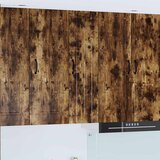 vidaXL Zidni kuhinjski ormarić Zidne Dimljeni hrast 30 x 31 x 100 cm Cijene
