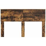  Vzglavje z vzglavjem Dimljeni oreh 140 cm Konstruiran les, (5000109369) | Shoptok.si