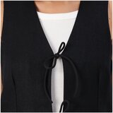 ROUGE EDIT Summer Waistcoat - Meteorite Crna | shoptok.hr