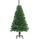  Umjetno božićno drvce s gustim granama zeleno 150 cm PVC | shoptok.hr