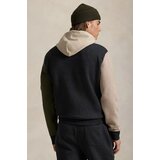 Polo Ralph Lauren Dukserica za muškarce, boja: crna, s kapuljačom, bez uzorka, 710957592 | shoptok.hr