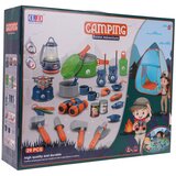  Dječji šator za igru MEGA Camping + rekviziti za kampiranje | Shoptok.si