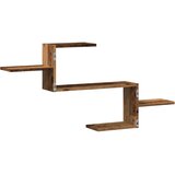  Zidna polica boja staro drvo 104x15x49 cm konstruirano drvo | Eponuda.com