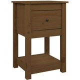  Nočna omarica 2 kosa medeno rjava 40x35x61,5 cm trdna borovina, (20716745) | Shoptok.si