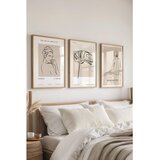 WALLXPERT Č-300564 - 5070 Višebojni Set Dekorativnog Slikarstva (3 Komada) | Eponuda.com