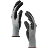 Rukavice za rad 24 pcs Siva i crna 8 / m Poliester | Eponuda.com
