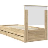  Krevetna konstrukcija Sonoma hrast 75 x 190 cm Inženjersko Drvo Slike