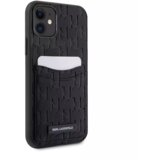  originalen karl lagerfeld ovitek KLHCN61SAKLHPPK zaščita za iphone 11 saffiano monogram card slot Cene