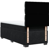  Box spring krevet s madracem crni 100x200 cm baršunasti | shoptok.hr