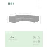 Ghado Svijetlo siva kutna garnitura (s lijevim kutom/u obliku slova L) Shel – | shoptok.hr