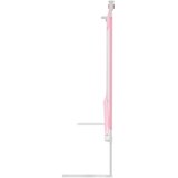 vidaXL sigurnosna ograda za dječji krevet ružičasta 120x25 cm tkanina | shoptok.hr