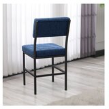 Hanah home trpezarijska stolica dubai navy blue | Eponuda.com