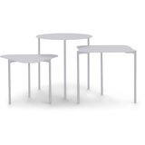 Spinder Design Metalni okrugli pomoćni stolići u setu 3 kom 46.5x46.5 cm Do-Re-Mi – Cijene