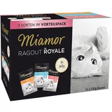 Miamor Ragout Royale probno pakiranje 12 x 100 g - Puretina, losos & teletina