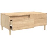  Stolić za kavu boja hrasta 90x50x36,5 cm konstruirano drvo | Eponuda.com