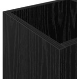  Stalak za kišobran s pohranom Crni hrast 25 x 24 5 x 64 cm | shoptok.hr