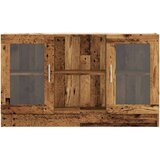 vidaXL Komoda boja staro drvo 120 x 30,5 x 70 konstruiranog drvo | shoptok.hr