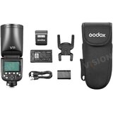 Godox V1 Pro TTL bliskavica, TTL združljivost, visoka hitrost sinhronizacije, V1PRO-F, (5000158807) Cene