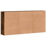  Komoda 3 kom boja dimljenog hrasta 60x31x84cm konstruirano drvo | shoptok.hr