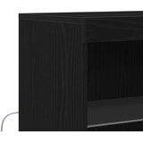  LED komoda Crna 60 x 37 x 100 cm Konstruirano drvo | shoptok.hr