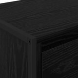 Kreveta Crni hrast 43 x 36 x 75,5 cm Konstruirano drvo | shoptok.hr