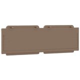  Jastuk za uzglavlje boja cappuccina 160 cm od umjetne kože | shoptok.hr