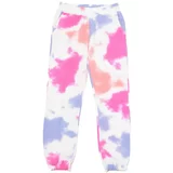 Trendyol Pink Tie Dye Washed Girl Knitted Thin Sweatpants