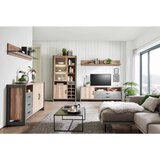 CARRYHOME komoda, barve bora, temno siva | Shoptok.si