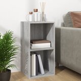  Kutija za pohranu vinilnih ploča siva 71 x 34 x 36 cm drvena | Eponuda.ba