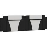  Okvir kreveta Viana s LED-om bez madracacrno-bijeli 180 x 200 cm | Eponuda.com