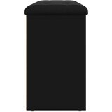 vidaXL klupa za cipele crna 102 x 32 x 50 cm od konstruiranog drva | shoptok.hr