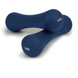 ModernHome bučice za vježbanje neopren 2x2kg tamnoplave | shoptok.hr