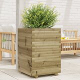 Maison Chic Vrtno cvetlično korito - Cvetlični Lonec 50x50x72 cm impregnirana borovina, (21789964) | Shoptok.si