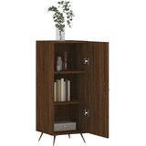  Komoda boja smeđeg hrasta 34,5 x 34 x 90 cm konstruirano drvo | shoptok.hr
