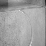  TV stalak 90 x 34.5 x 40 cm Betonska siva Konstruirano drvo | shoptok.hr