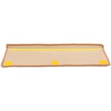  Samoljepljivi otirači za stepenice 15 kom 65x21x4 cm bež | shoptok.hr