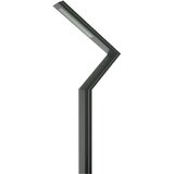  LED ulična svjetiljka Green Tech sa stupom 30W, 4000K + zelena boja svjetl., 4m | Shoptok.si