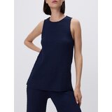 Reserved Strukturirani top - mornarsko plava | shoptok.hr