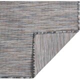  Vanjski tepih ravnog tkanja 80 x 150 cm smeđe-plava | shoptok.hr