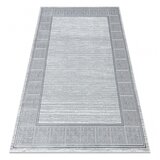 RugsX Preproga ALLURE 8783 Grški ključ, okvir - strukturna, elegantna, glamur svetlo siva / bela 280x370 cm, (21995629) | Shoptok.si