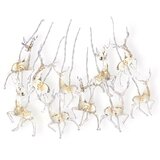 DecoKing LED svijetleća girlanda u obliku sobova Deer, 10 svjećica, duljina 1,65 m Cijene