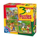 Dtoys Puzzle 3u1 Bajke 06 - 6/ 9/ 16 delova Cene