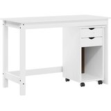  Set ormara za radne stolove 2 kom. Bijela Masivna borovina | shoptok.hr