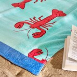 Catherine Lansfield Plavi pamučan ručnik za plažu 76x160 cm Lobster – | shoptok.hr